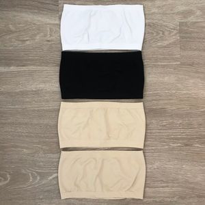 Set of 4 bandeaus - Size S